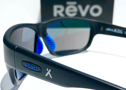 REVO CAPER BEAR GRYLLS Matte Black POLARIZED Gray Lens Sunglass RE 1092 01 GY