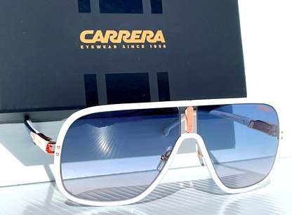 CARRERA Flaglab 11 in White Frame with Gradient Blue Lens Sunglass VK608