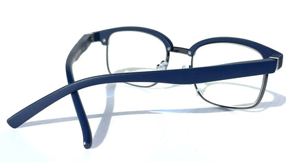 Gry Mattr DESIGNER READERS Matte Blue Frame CONFIDENT Blue Light Blocking Eyewear