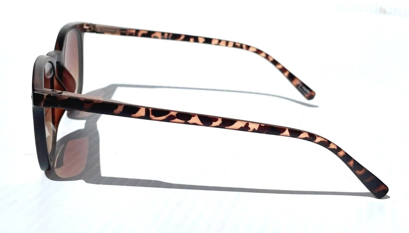 Gry Mattr DESIGNER SUN READERS SUAVE Matte TORTOISE Brown Bifocal Sunglass