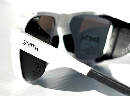 Smith Optics EMBARK White Frame ChromaPop POLARIZED Platinum Mirror Lens Sunglass