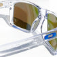 Oakley HOLBROOK XL in Clear Frame with POLARIZED PRIZM Sapphire Blue Lens Sunglass oo9417-07