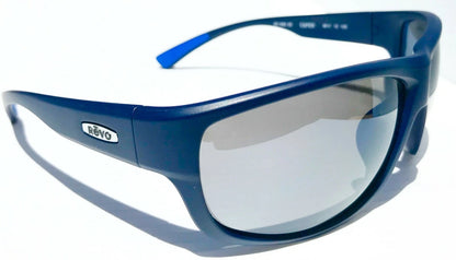 REVO CAPER BEAR GRYLLS Matte Blue POLARIZED Gray Lens Sunglass RE 1092 05 GY
