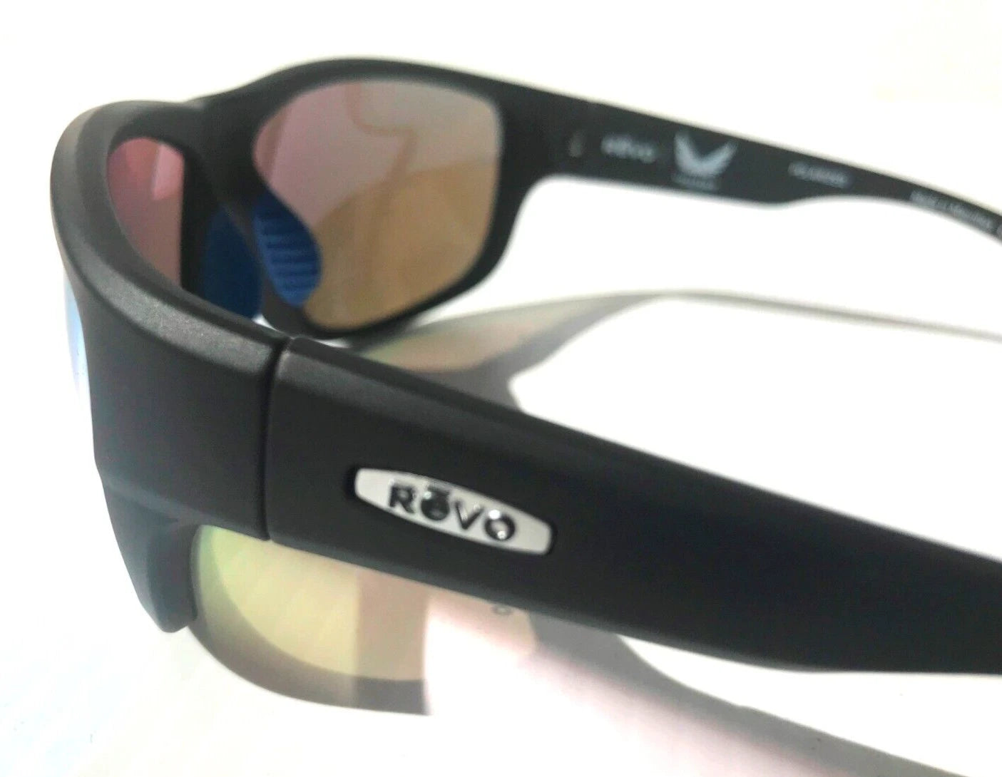 REVO CAPER VOLITION Black POLARIZED Blue Water Lens Sunglass RE 1092V 01 BL
