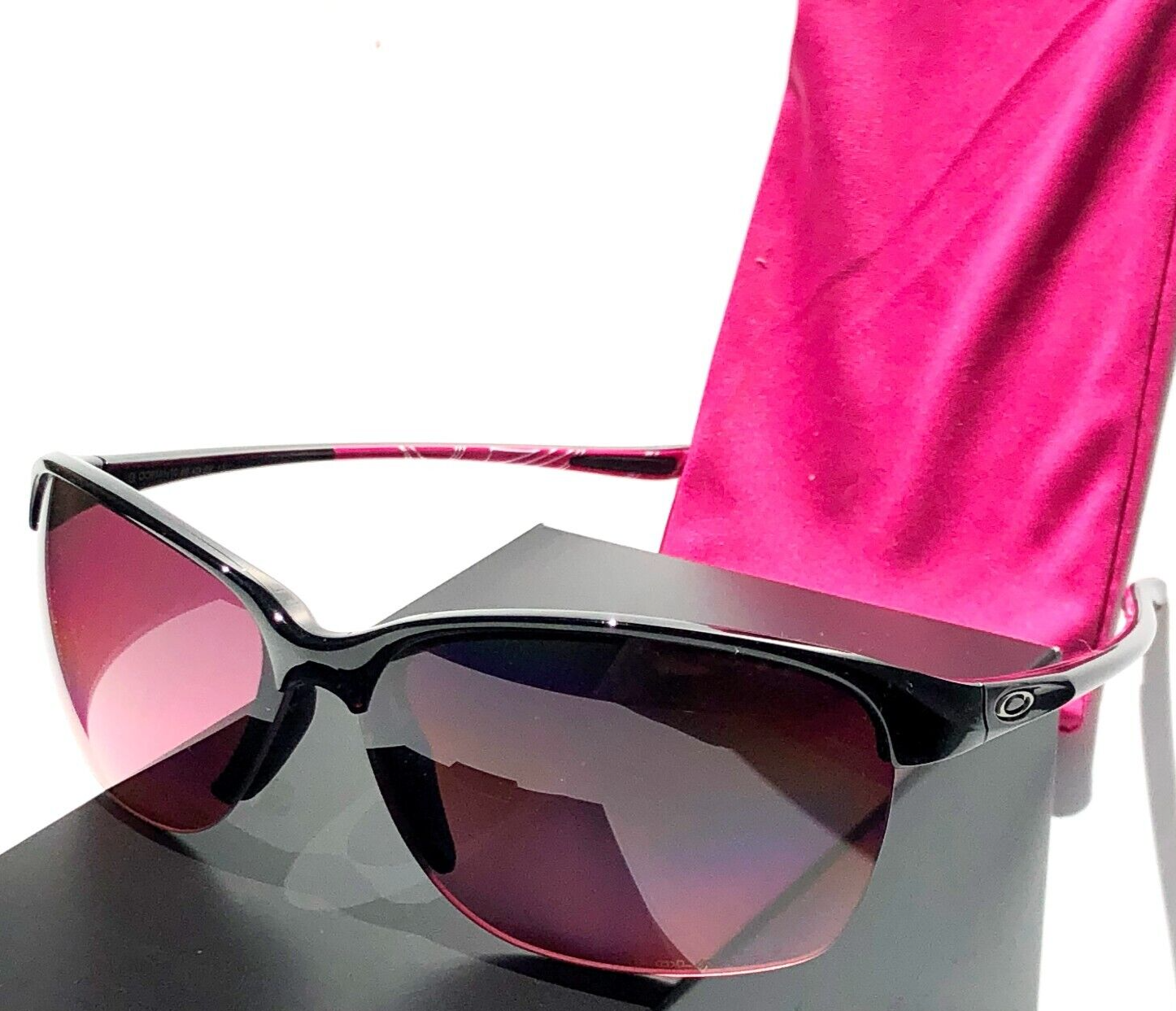 NEW Oakley UNSTOPPABLE BREAST CANCER Polarized Rose Gradient
