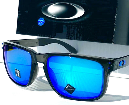 Oakley HOLBROOK XL in Grey Smoke Frame with POLARIZED PRIZM Sapphire Blue Lens Sunglass oo9417-09