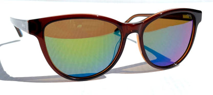 REVO DAPHNE Brown POLARIZED Green Lens Sunglass RE 1101ECO 02 GN