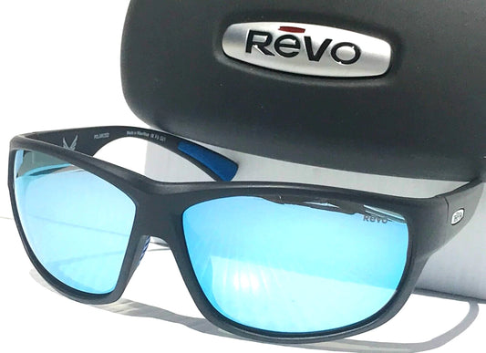 REVO CAPER VOLITION Black POLARIZED Blue Water Lens Sunglass RE 1092V 01 BL