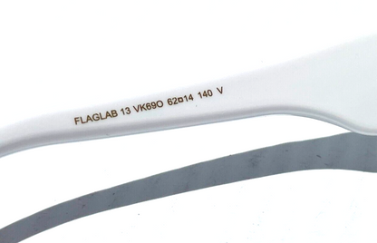 CARRERA FLAGLAB 13 White Gold Frame Grey Lens Sunglass VK69O