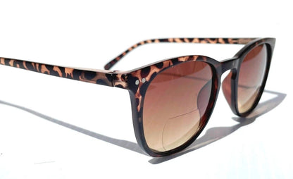 Gry Mattr DESIGNER SUN READERS SUAVE Matte TORTOISE Brown Bifocal Sunglass