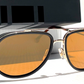 CARRERA Gold Round Black Frame Brown Gold Mirror Lens Sunglass 166/S J5GK1