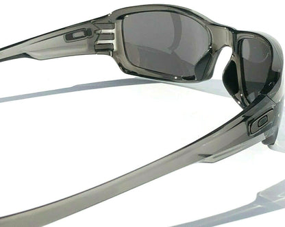 Oakley FIVES Squared Grey Smoke POLARIZED Galaxy Chrome Mirror Sunglass 9238- Two-Lens Bundle!