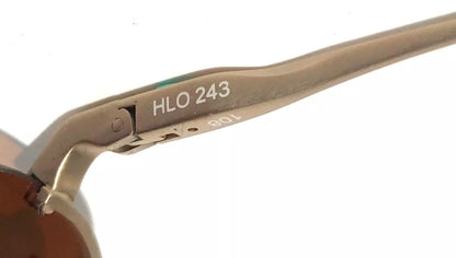 Costa Del Mar HELO Champaign Aviator POLARIZED Green Mirror 580P Sunglass HLO 243