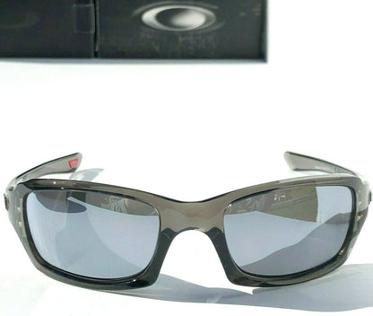 Oakley FIVES Squared Grey Smoke POLARIZED Galaxy Chrome Mirror Sunglass 9238- Two-Lens Bundle!