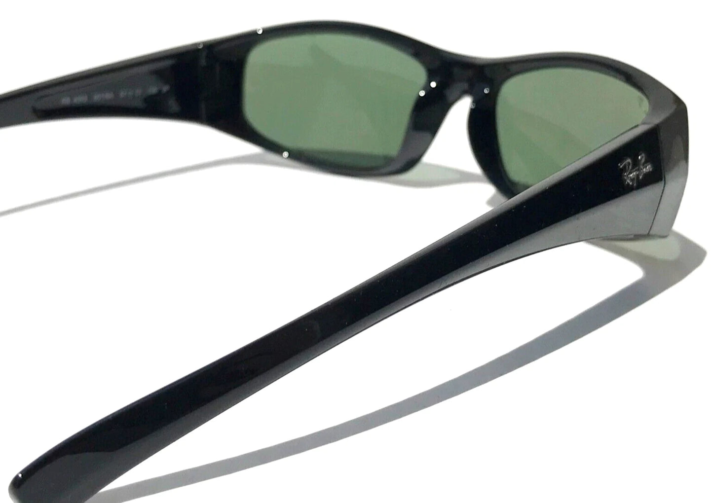 RAY BAN Shiny Black Frame POLARIZED Green Lens Sunglass RB4093 601/9A