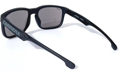 Carrera DUCATI CARDUC Shiny Black Frame Grey Mirror Lens Sunglass 001/S 08ATA