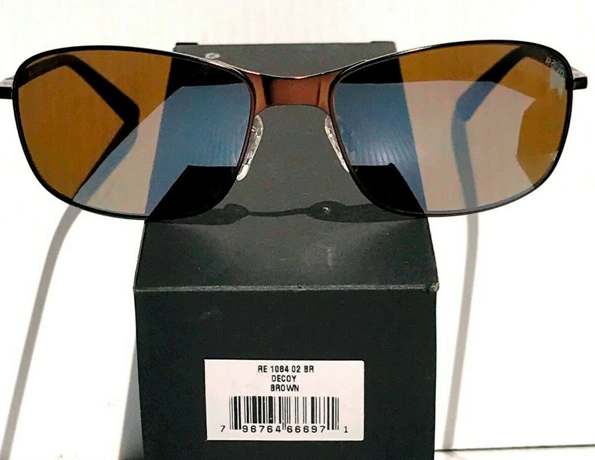 REVO DECOY Copper Frame POLARIZED Brown Tierra Golf Lens Sunglass RE 1084 02 BR