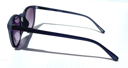 Gry Mattr DESIGNER SUN READERS SUAVE Matte Slate Blue Bifocal Sunglass