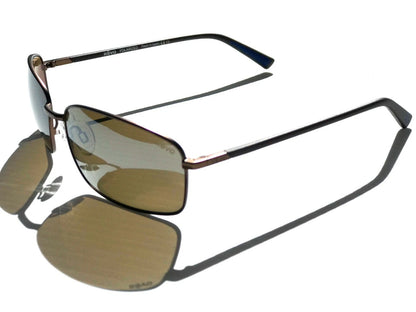 REVO TATE Brown Wire Alloy POLARIZED Brown Terra Lens Sunglass RE 1079 02 BR