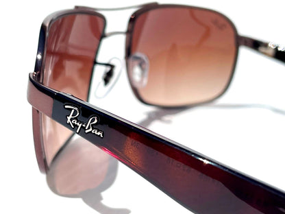Ray Ban Bronze Tortoise UV PROTECTION Bronze Gradient Lens Sunglass RB3492 014/85