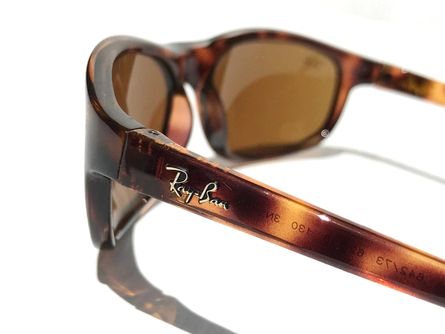 Ray Ban Tortoise Brown UV PROTECTIVE Brown Lens Sunglass RB4114 642/73
