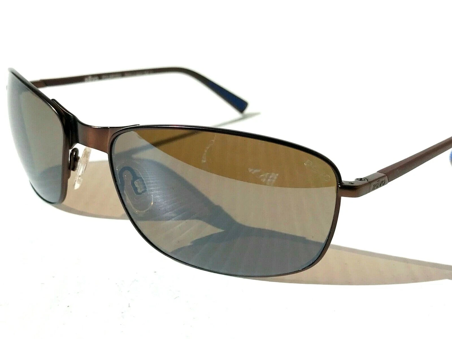 REVO DECOY Copper Frame POLARIZED Brown Tierra Golf Lens Sunglass RE 1084 02 BR