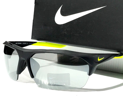 NIKE TERMINUS Matte Black Frame INTERCHANGEABLE Max Optic Silver Lens Sunglass EV1030 070