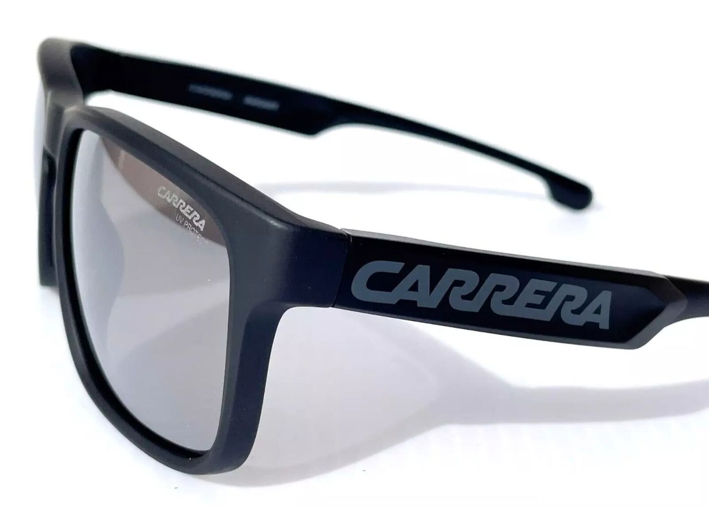 Carrera DUCATI CARDUC Shiny Black Frame Grey Mirror Lens Sunglass 001/S 08ATA