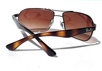 Ray Ban Bronze Tortoise UV PROTECTION Bronze Gradient Lens Sunglass RB3492 014/85