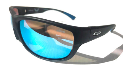 REVO CAPER VOLITION Black POLARIZED Blue Water Lens Sunglass RE 1092V 01 BL
