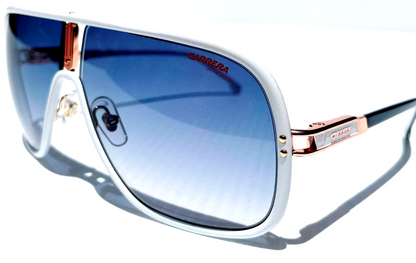 CARRERA Flaglab 11 in White Frame with Gradient Blue Lens Sunglass VK608