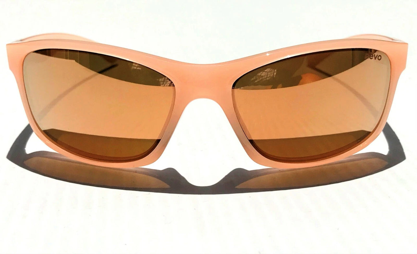 REVO HARNESS Blush Frame POLARIZED Champagne Glass Lens Sunglass RE 4071 10 CH