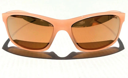 REVO HARNESS Blush Frame POLARIZED Champagne Glass Lens Sunglass RE 4071 10 CH