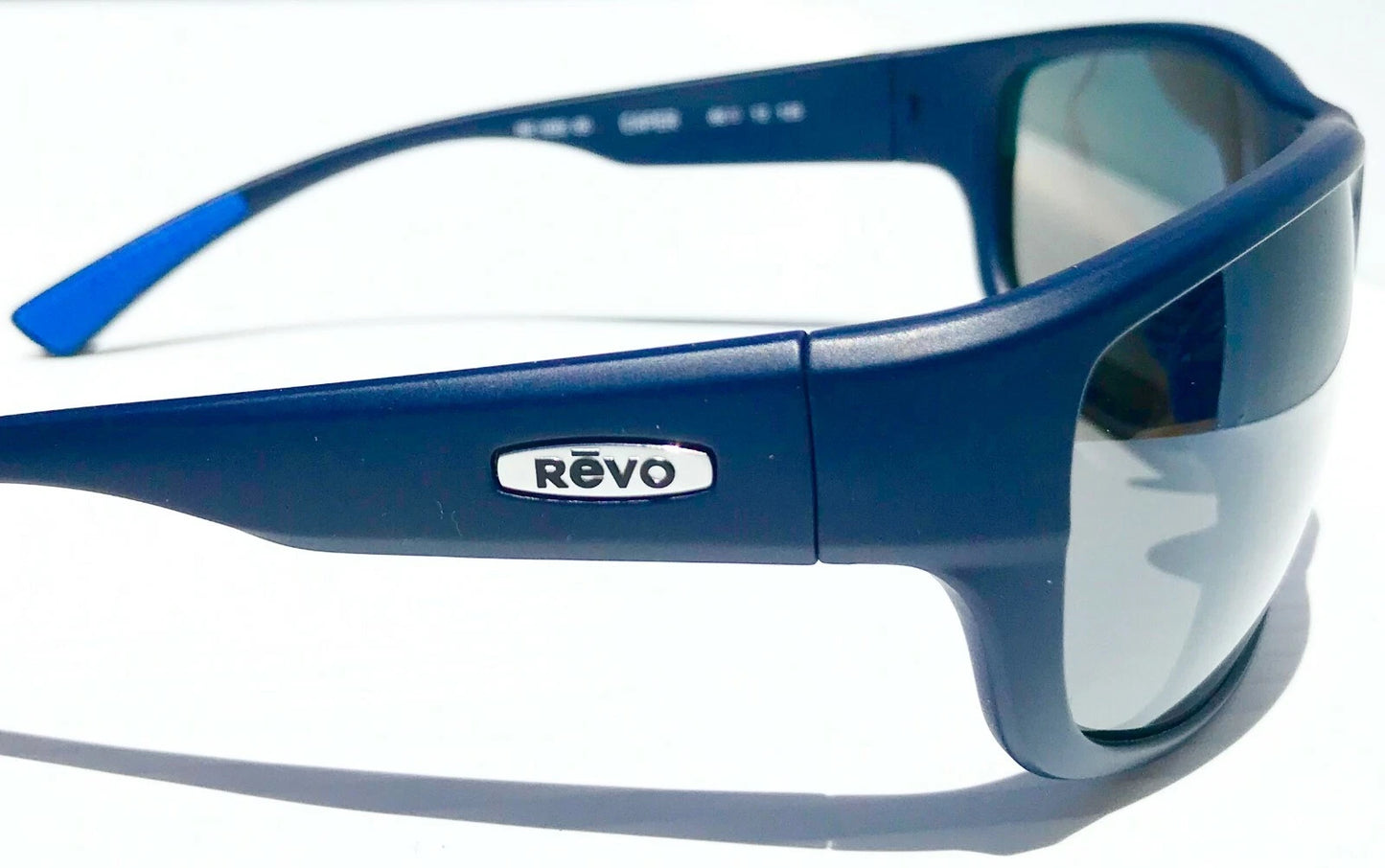 REVO CAPER BEAR GRYLLS Matte Blue POLARIZED Gray Lens Sunglass RE 1092 05 GY