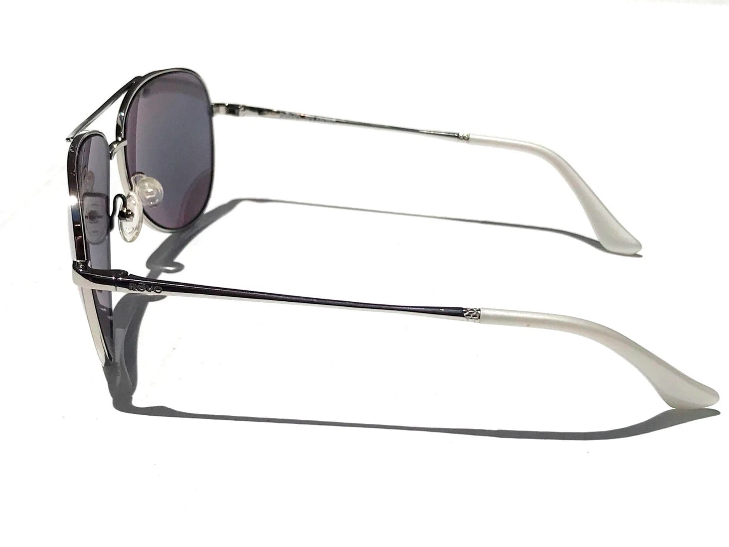 REVO RELAY Shiny Chrome Aviator POLARIZED Chrome Lens Sunglass RE 1014 03 ST