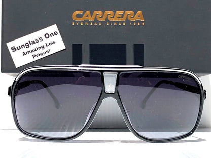 CARRERA GRAND PRIX 3 Black & Translucent Frame Grey Gradient Sunglass 80S9O