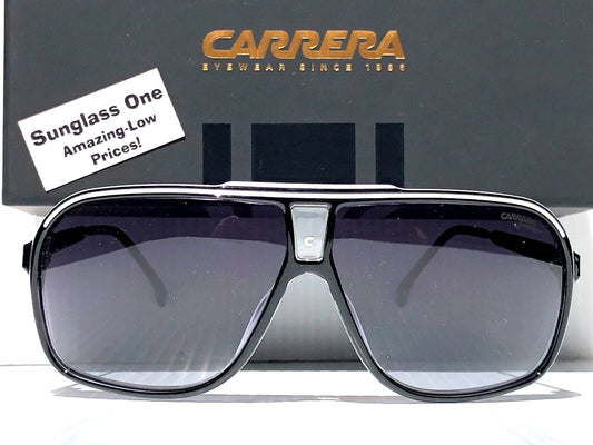 CARRERA GRAND PRIX 3 Black & Translucent Frame Grey Gradient Sunglass 80S9O