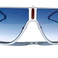 CARRERA Flaglab 11 in White Frame with Gradient Blue Lens Sunglass VK608