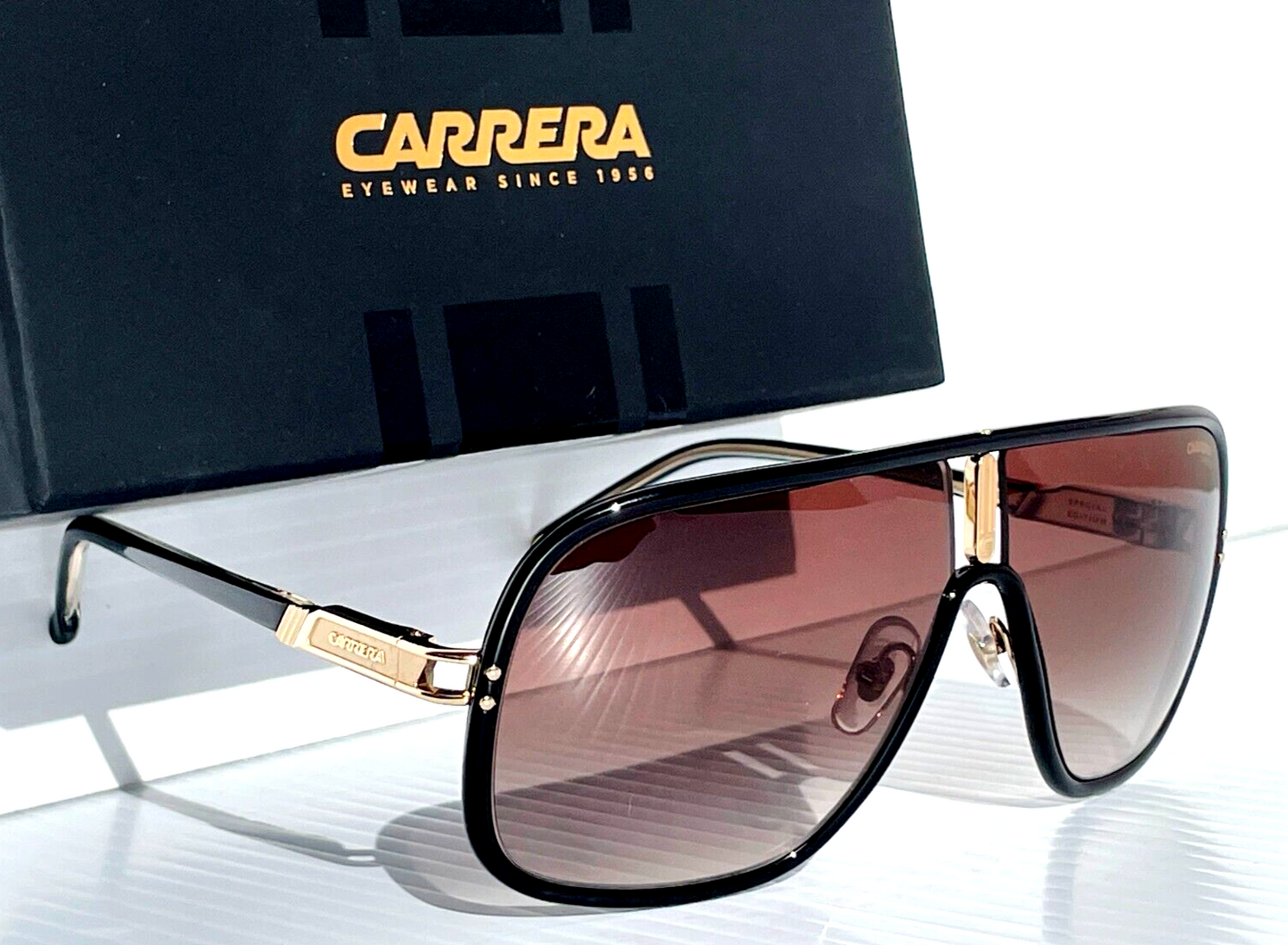 CARRERA Flaglab 11 Black Brown Frame Gradient Brown Lens Sunglass R60/HA