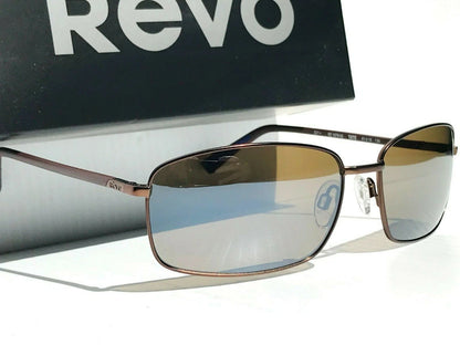 REVO TATE Brown Wire Alloy POLARIZED Brown Terra Lens Sunglass RE 1079 02 BR