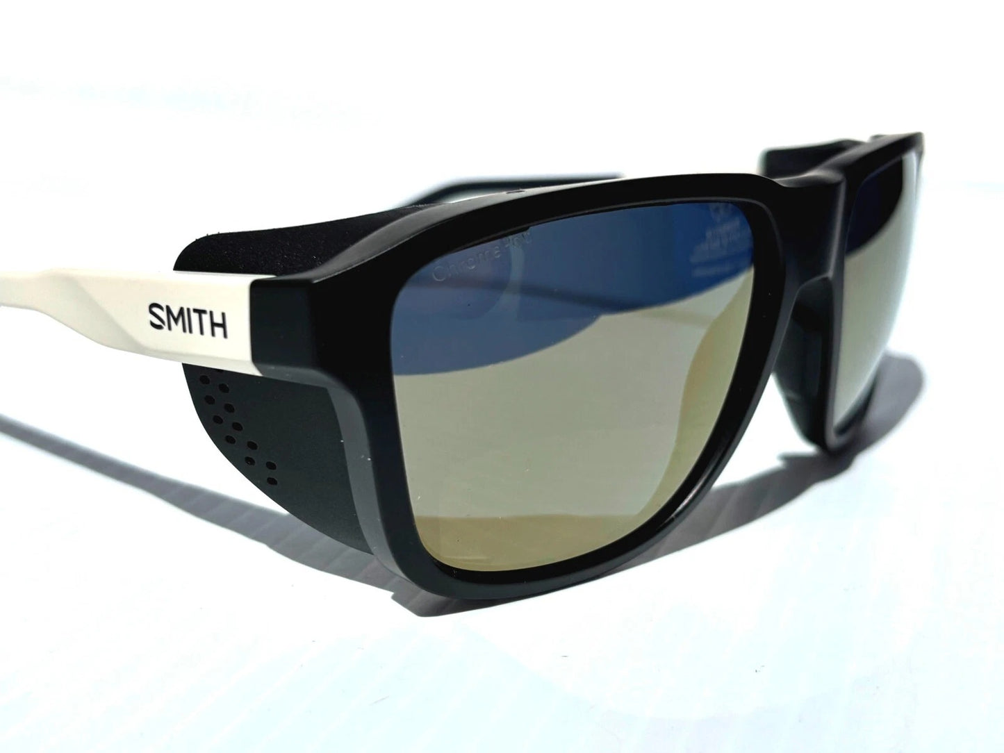 Smith Optics EMBARK North Face Black & White POLARIZED Gold Mirror Lens Sunglass TNF