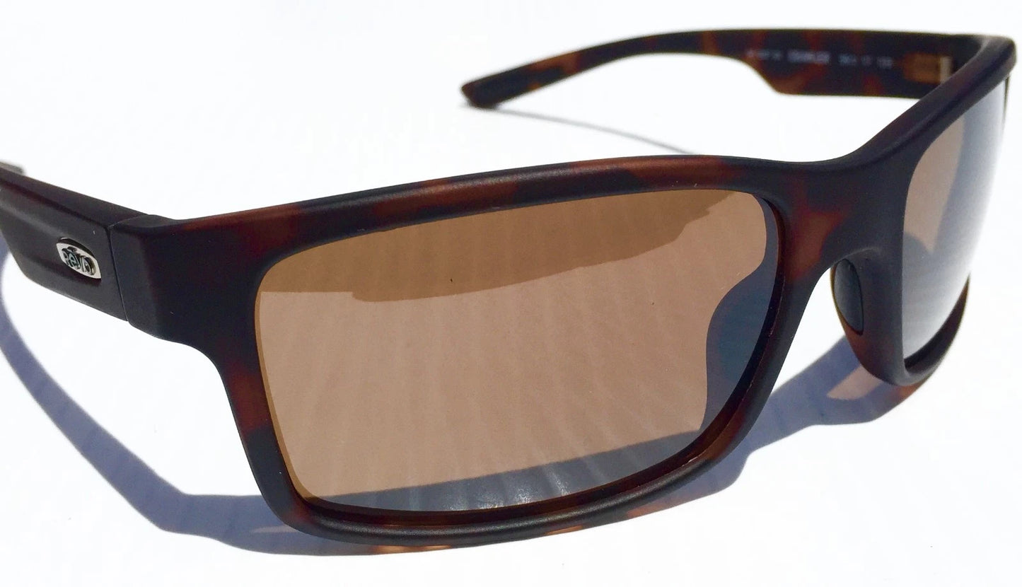 REVO CRAWLER Tortoise Matte POLARIZED Brown Terra Lens Sunglass RE 1027 02 BR