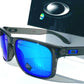 Oakley HOLBROOK XL in Grey Smoke Frame with POLARIZED PRIZM Sapphire Blue Lens Sunglass oo9417-09