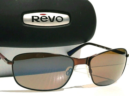 REVO DECOY Copper Frame POLARIZED Brown Tierra Golf Lens Sunglass RE 1084 02 BR