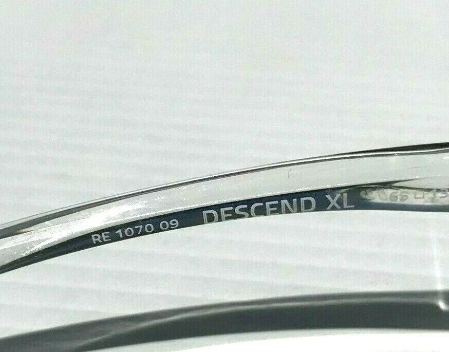REVO DESCEND CLEAR Crystal POLARIZED Blue Water Lens Sunglass RE 1070XL 09 BL