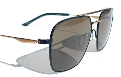 Smith Optics DOUBLEDSAM Matte Black & Gold Frame Chromapop Brown Lens Sunglass 0I46