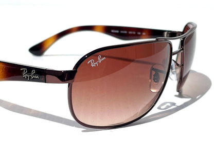 Ray Ban Bronze Tortoise UV PROTECTION Bronze Gradient Lens Sunglass RB3492 014/85