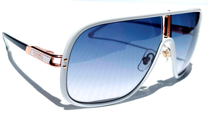 CARRERA Flaglab 11 in White Frame with Gradient Blue Lens Sunglass VK608