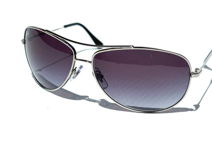 Ray Ban AVIATOR Silver Frame Grey Gradient Lens Sunglass RB3293 003/8G