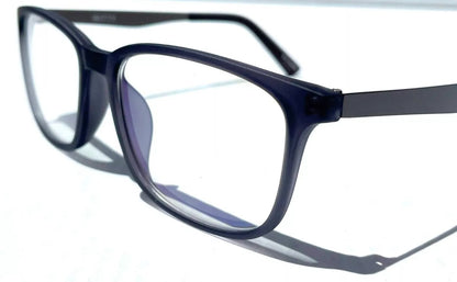 Gry Mattr DESIGNER READERS Slate Grey Frame WITTY Blue Light Blocking Eyewear